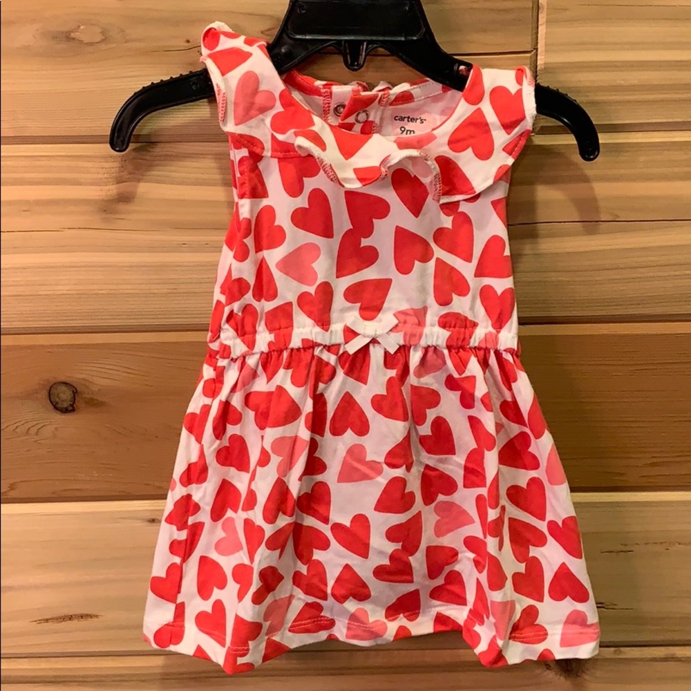 Girl’s Heart Dress with Diaper Cover